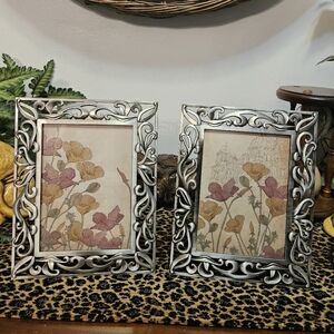 Six Trees Pewter Photo Frame Set